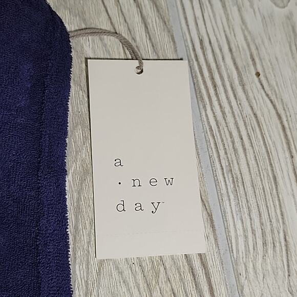 A New Day Navy Cotton Sleeveless Terry Mini Tank Shift Dress Womens Size 2X NWT - Picture 5 of 10